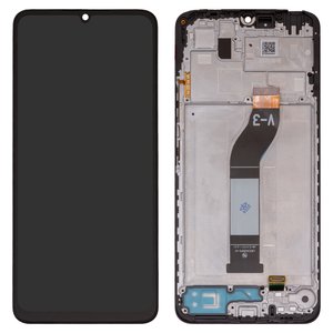 Дисплей для Xiaomi Redmi 13C, черный, с рамкой, Original PRC , LM5C4090F0 A1 LM5C4254F0 A1 