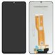 LCD compatible with Samsung A075 Galaxy A07 4G, (black, without frame, original (change glass) )