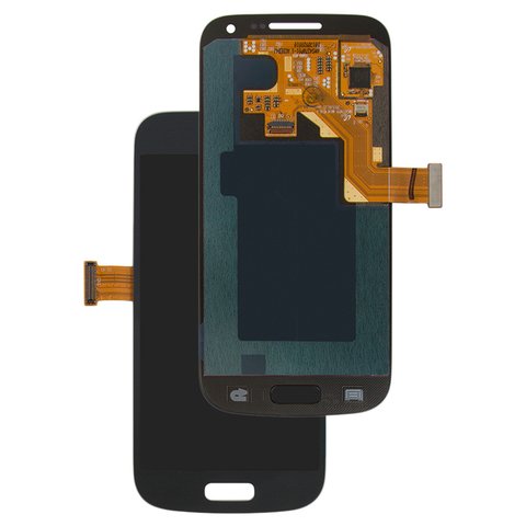 Pantalla LCD puede usarse con Samsung I9190 Galaxy S4 mini, I9192 Galaxy S4 Mini Duos, I9195 Galaxy S4 mini, azul, sin marco, original vidrio reemplazado