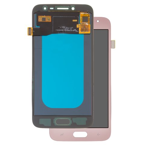 Pantalla LCD puede usarse con Samsung J250 Galaxy J2 2018 , J250 Galaxy J2 Pro 2018 , rosado, sin marco, High Copy, OLED