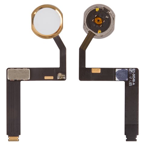 Cable flex puede usarse con Apple iPad Pro 9.7, de botón HOME, dorado, con componentes