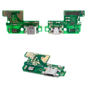 Cable flex puede usarse con Huawei P10 Lite, del micrófono, del conector de carga, High Copy, placa del cargador