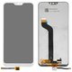Pantalla LCD puede usarse con Xiaomi Mi A2 Lite, Redmi 6 Pro, blanco, sin marco, original (vidrio reemplazado), cristal táctil reemplazado, M1805D1SG