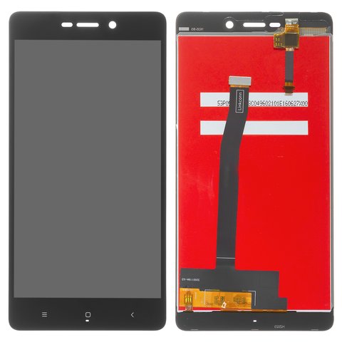 Pantalla LCD puede usarse con Xiaomi Redmi 3, Redmi 3S, Redmi 3S Prime, Redmi 3X, negro, sin marco, High Copy, 2015816, 2016031