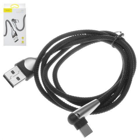 Cable de carga Baseus MVP Mobile Game, USB tipo A, USB tipo C, 100 cm, 3 A, negro, #CATMVP D01