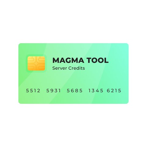 Créditos del servidor Magma Tool