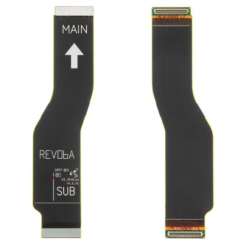 Cable flex puede usarse con Samsung N975F Galaxy Note 10 Plus, entre placas, ancho, Original PRC 
