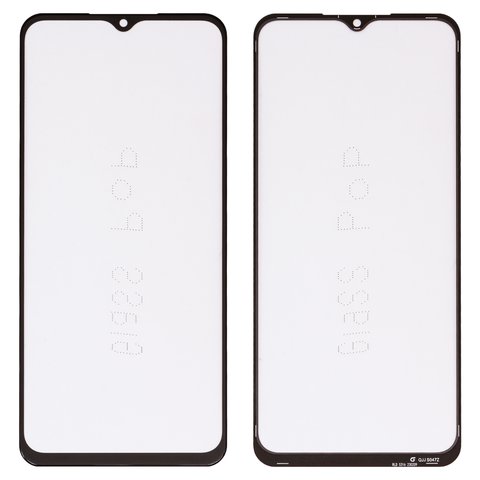 Vidrio de carcasa G+OCA PRO puede usarse con Samsung A235 Galaxy A23, con película OCA, negro
