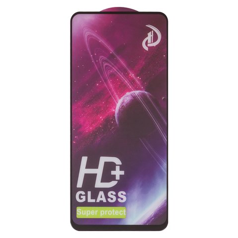 Vidrio de protección templado All Spares puede usarse con Samsung G996 Galaxy S21 Plus 5G, Full Glue, compatible con estuche, negro, capa de adhesivo se extiende sobre toda la superficie del vidrio