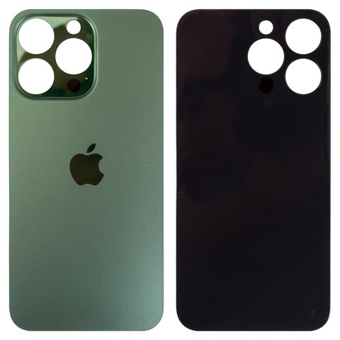 Panel trasero de carcasa puede usarse con iPhone 13 Pro, verde, no es necesario desmontar la cámara, PRC, alpine Green, big hole