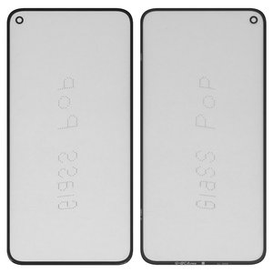 Vidrio de carcasa G+OCA PRO puede usarse con Google Pixel 5, con película OCA, negro