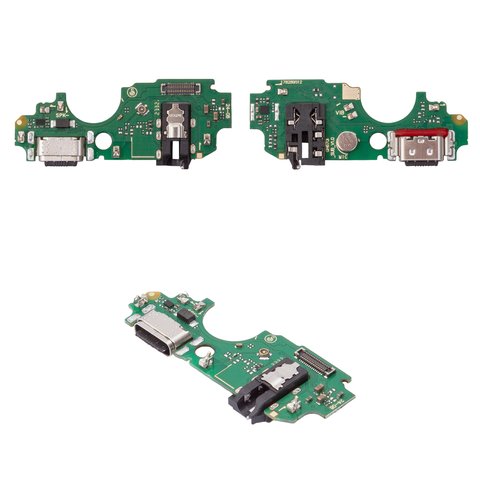 Cable flex puede usarse con ZTE Blade A34, Blade A54, del conector de carga, con componentes, Original PRC , placa del cargador