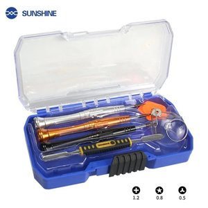 Juego de herramientas para reparación de dispositivos móviles Sunshine SS 5112, 8 in 1