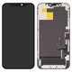 Pantalla LCD puede usarse con iPhone 12, iPhone 12 Pro, negro, con marco, HC, sin error, (OLED), ZY-OLED OEM hard, diagnosable