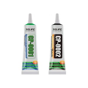 Adhesivos sellador RELIFE CP 0002, para pegar tapas traseras, para marcos de pantalla, 50 ml, negro