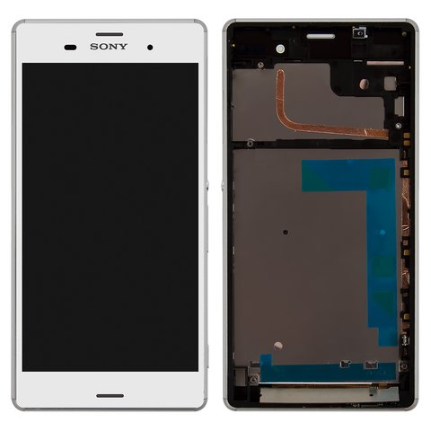 Дисплей для Sony D6603 Xperia Z3, D6643 Xperia Z3, белый, Original PRC 