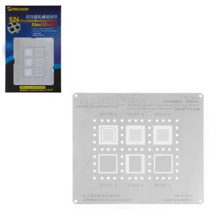 BGA трафарет Mechanic S24 51, huawei HI series CPU 1