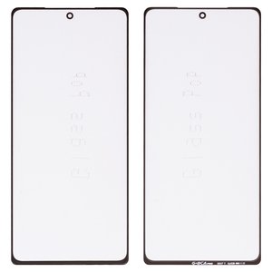 Скло корпуса G+OCA PRO для Samsung N980F Galaxy Note 20, N981 Galaxy Note 20 5G, з ОСА плівкою, чорне