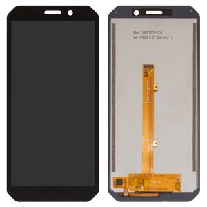 Дисплей для Doogee S51, S61, чорний, без рамки, High Copy, FPC Y89107