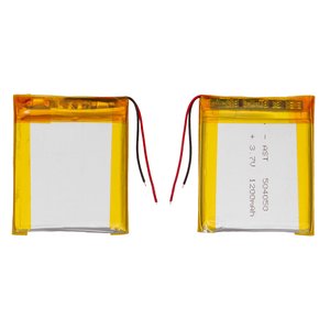 Аккумулятор 504050, 50 мм, 40 мм, 5,0 мм, Li ion, 3,7 В, 1200 мАч, с контроллером