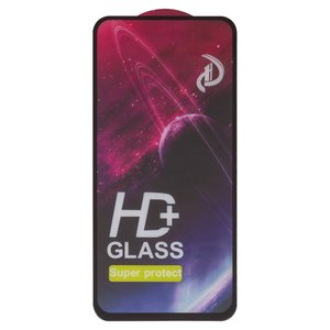 Захисне скло All Spares для Samsung S711 Galaxy S23 FE, сумісне з чохлом, Full Glue, чорний