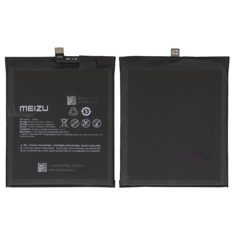 Аккумулятор BA882 для Meizu 15, 16, Li Polymer, 3,85 B, 3010 мАч, Original PRC 