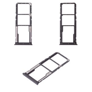 Держатель SIM карты для Xiaomi Redmi A3, Redmi A3x, черный