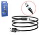 USB кабель Borofone BX41, USB тип-C, USB тип-A, 100 см, 3 A, черный, магнитный, #6931474738462