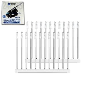 Паличка Kingmax KM 24, для видалення бруду з об’єктива камери, силіконова, 24 шт.