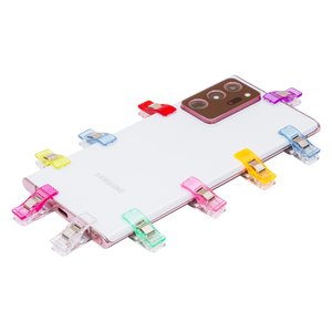 Затискач для фіксації дисплейного модуля, 27 мм, пластик, 10 шт.