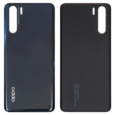 Задняя панель корпуса для Oppo A91, черная, lightening black