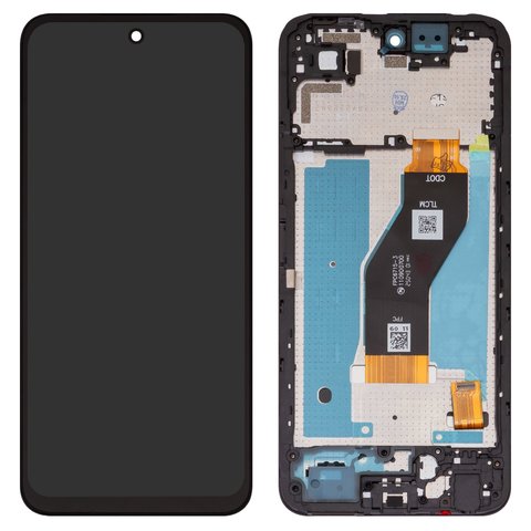 Дисплей для Infinix Hot 60 X6726 , Smart 10 X6725 , черный, с рамкой, High Copy