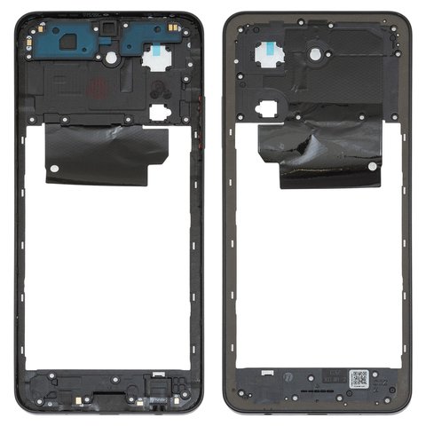 Середня частина корпусу для Xiaomi Redmi A5 4G, чорна, 25028PC03G, 25028RN03A, 25028RN03I, global version