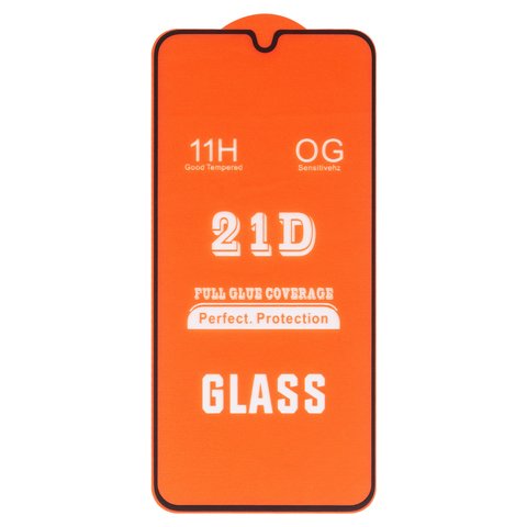 Защитное стекло для Samsung A175 Galaxy A17 4G, совместимо с чехлом, Full Glue, без упаковки , черный