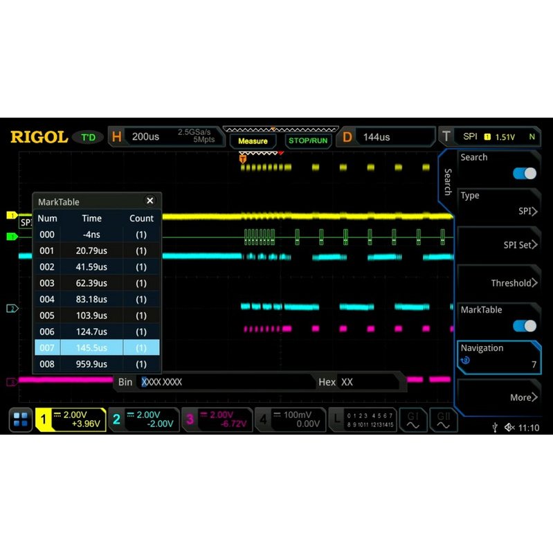 Програмне розширення RIGOL MSO/DS7000-AERO для декодування MIL-STD-1553 Зображення 1