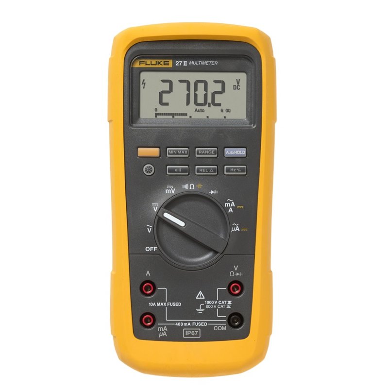 Промисловий мультиметр Fluke 27II/EUR (3947770) Зображення 1