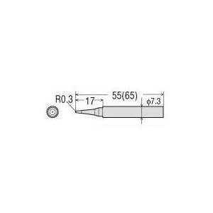 Паяльне жало Goot TQ 77RT SB L