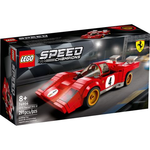 Конструктор LEGO Швидкісні перегони 1970 Ferrari 512 M 76906 