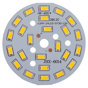 PCB with LEDs 12 W (cold white, 1440 lm, 63 mm) PCB with LEDs 12 W (cold white, 1440 lm, 63 mm)